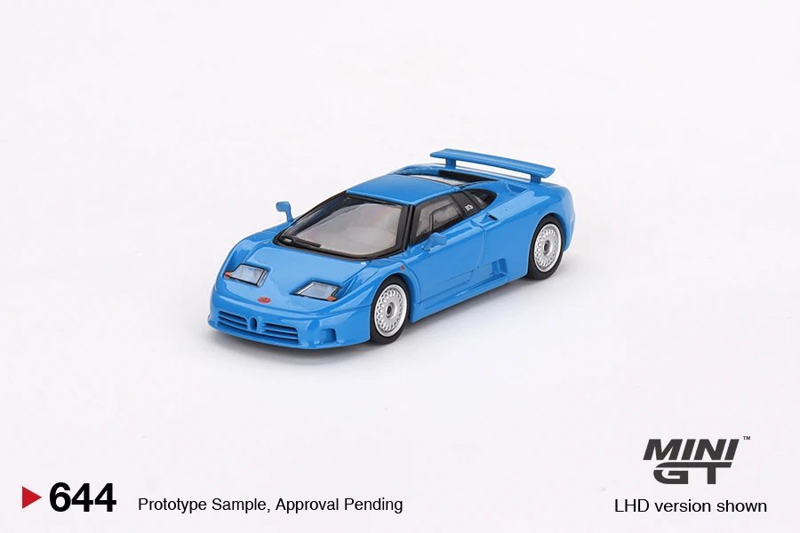 Hot Wheels Bugatti EB110 GT Blu Bugatti