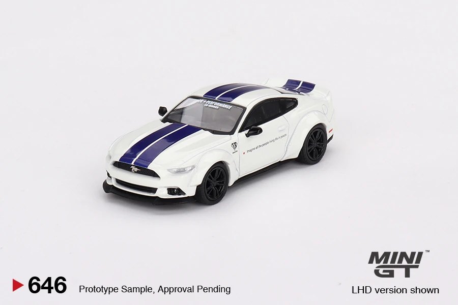 Hot Wheels Ford Mustang GT LB-Works White