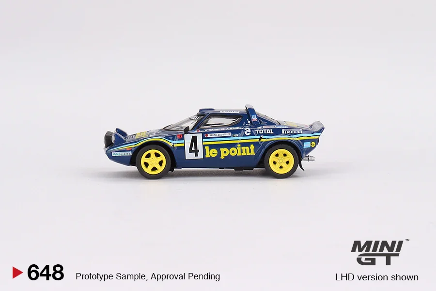 2023 Lancia Stratos HF 1981 Rally Monte Carlo #4 Blue: Image 2
