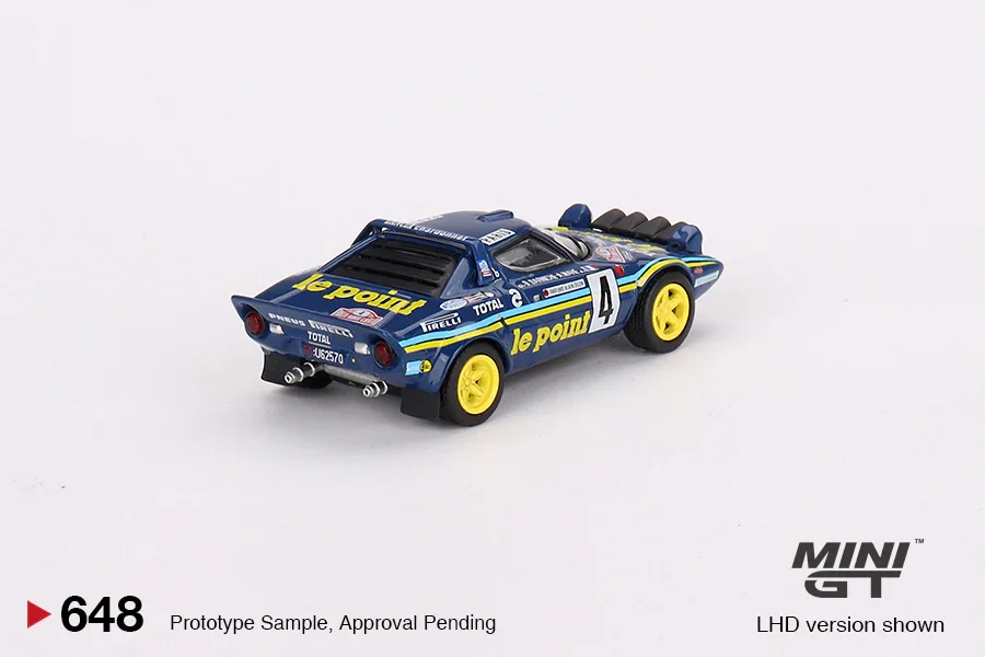 2023 Lancia Stratos HF 1981 Rally Monte Carlo #4 Blue: Image 3