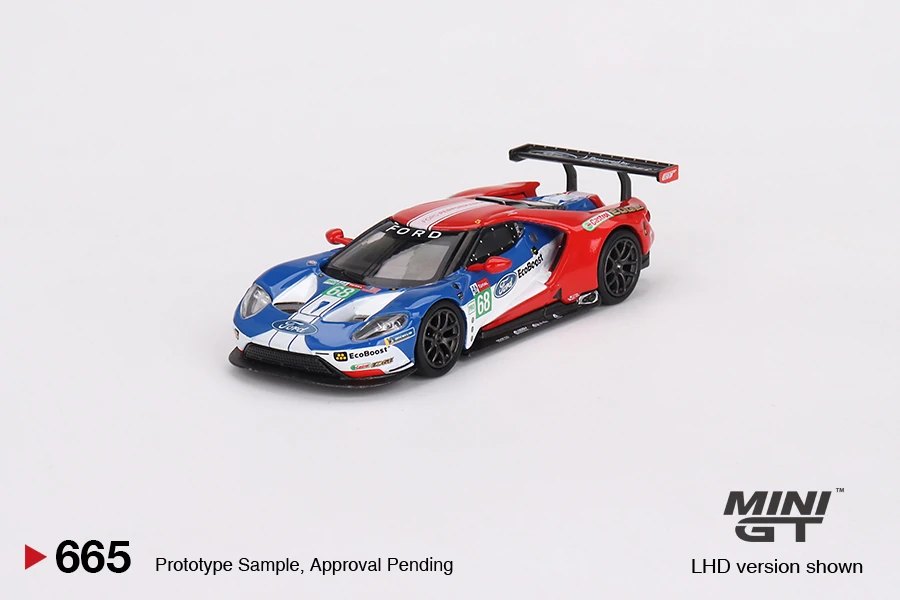 Hot Wheels Ford GT #68 2019 24 Hrs Le Mans LM GTE-Pro Ford Chip Ganassi Team USA