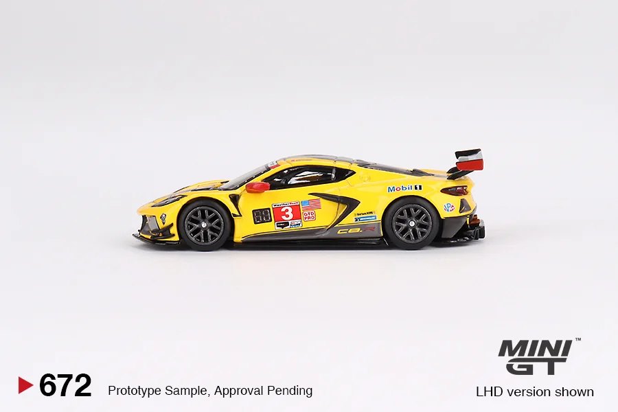 2024 Chevrolet Corvette C8.R #3 Corvette Racing 2022 IMSA Sebring 12 Hrs GTD PRO Winner: No Package: Image 3