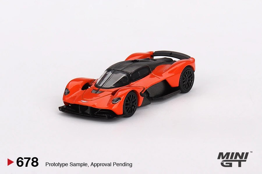 Hot Wheels Aston Martin Valkyrie Maximum Orange