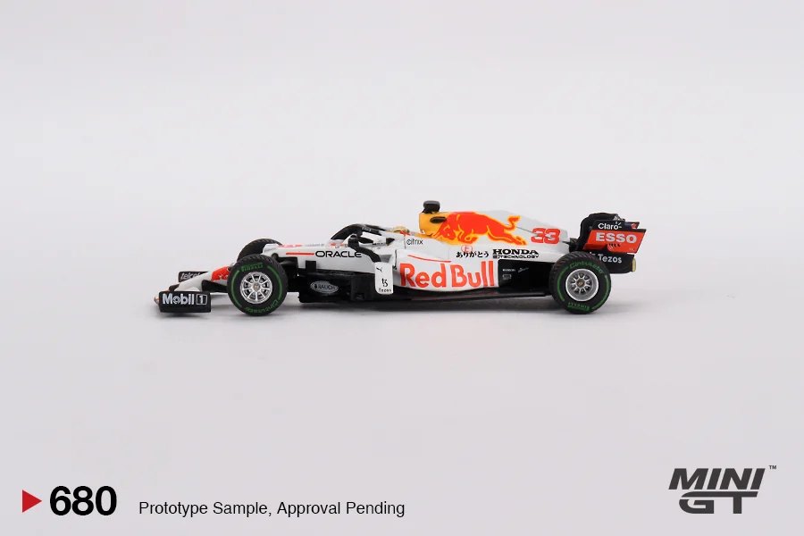 2024 Red Bull RB16B #33 Max Verstappen 2021 Turkish Grand Prix 2nd Place Red: No Package: Image 3
