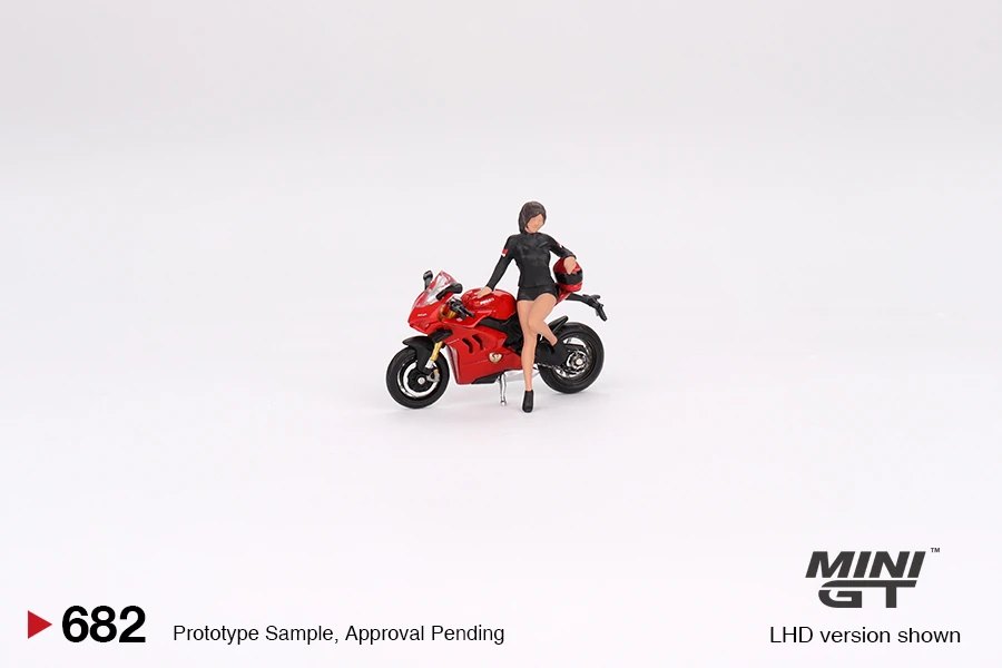 Hot Wheels Ducati Panigale V4 S w/ Ducati Girl