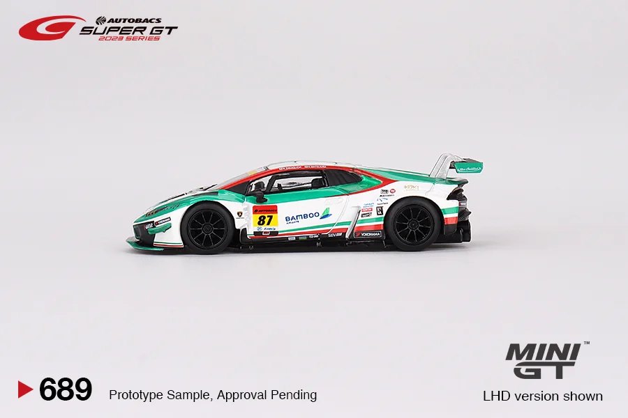 2024 Lamborghini Huracán GT3 EVO2 #87 "Bamboo Airways Lamborghini GT3" JLOC 2023 Super GT Series: No Package: Image 3