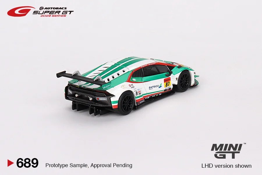 2024 Lamborghini Huracán GT3 EVO2 #87 "Bamboo Airways Lamborghini GT3" JLOC 2023 Super GT Series: No Package: Image 2