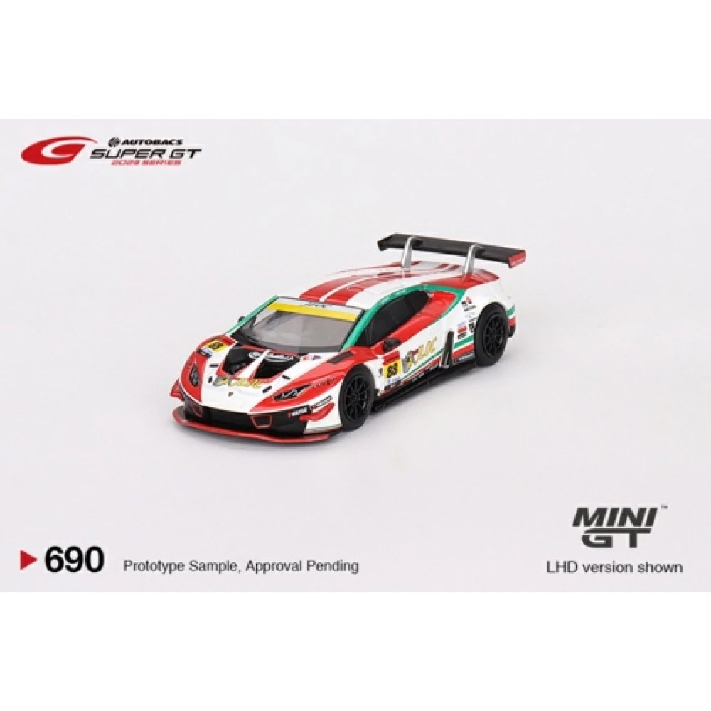 Hot Wheels Lamborghini Huracán GT3 EVO #88 JLOC 2023 Super GT Series