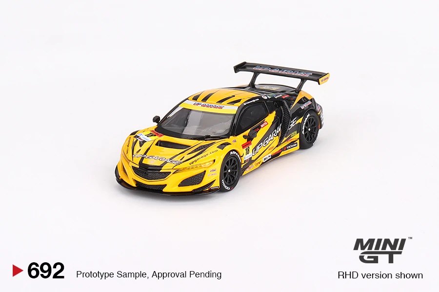 Hot Wheels Honda NSX GT3 EVO22 #18 UPGARAGE