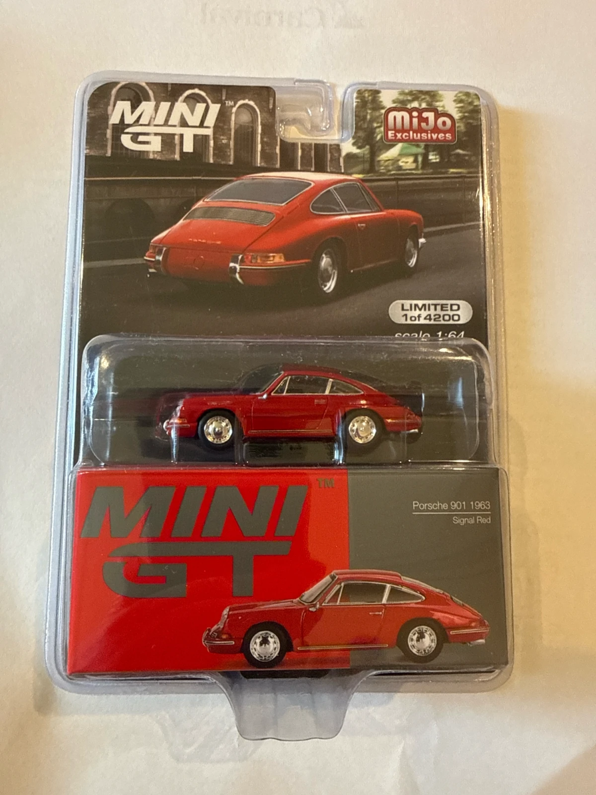 2024 Porsche 901 1963 Signal Red Red: Blister: Image 2