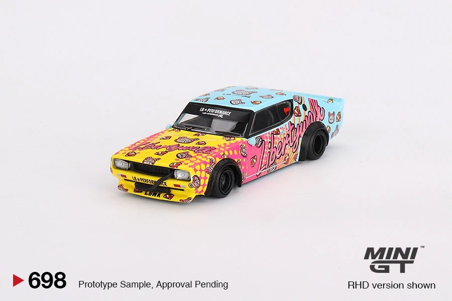 Hot Wheels Nissan Skyline Kenmeri Liberty Walk LBWK KUMA