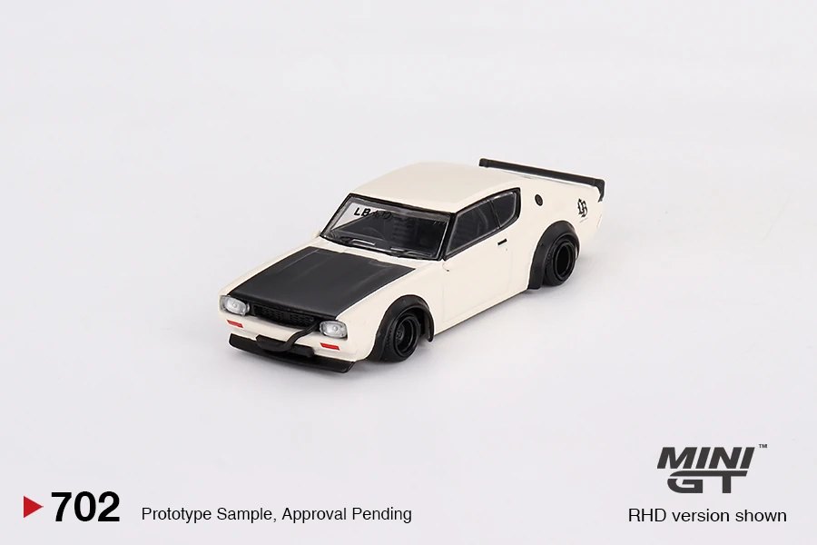 Hot Wheels Nissan Skyline Kenmeri Liberty Walk White