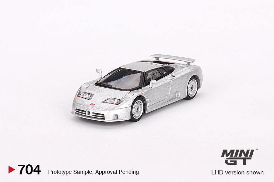 Hot Wheels Bugatti EB110 GT Grigio Chiaro