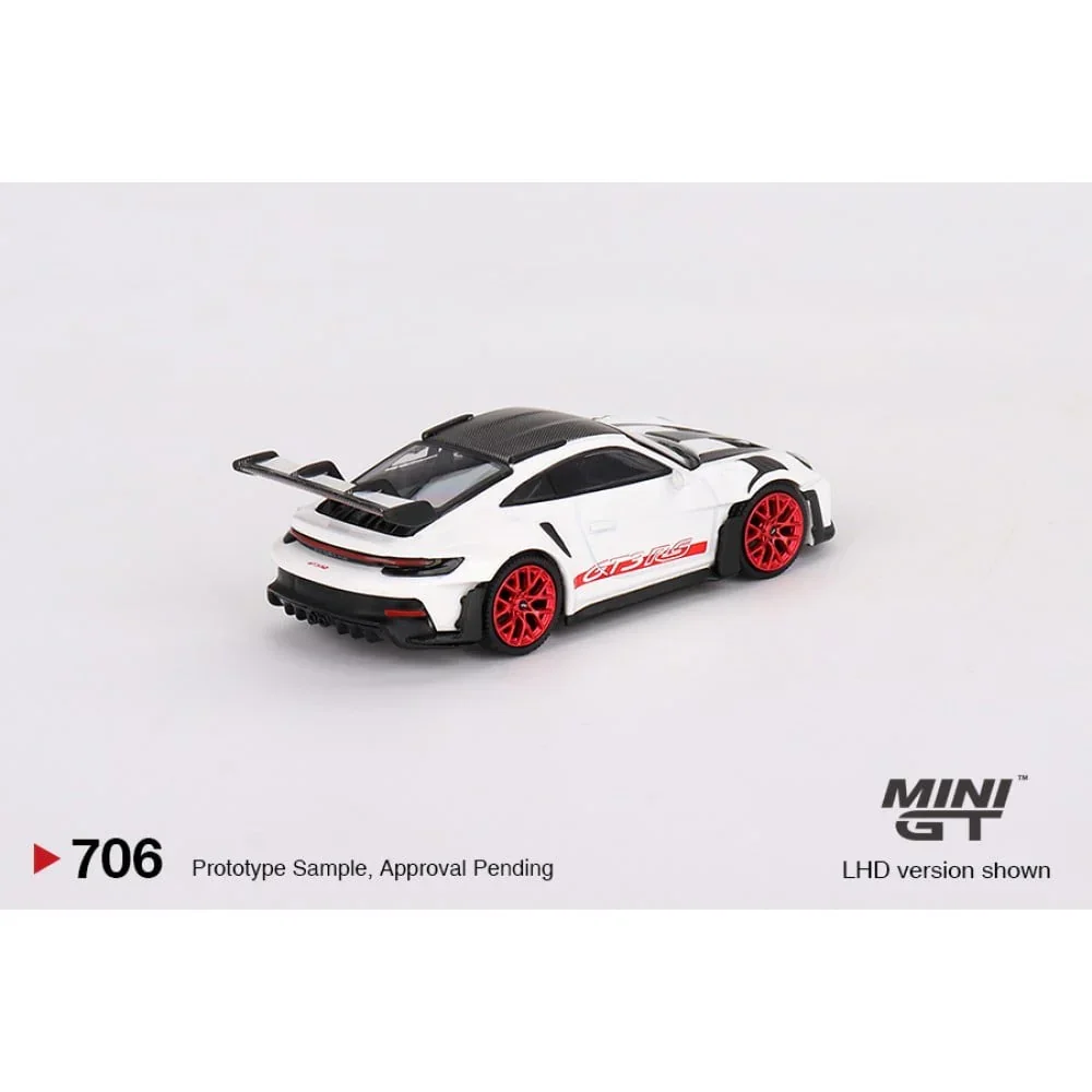 2025 Porsche 911 (992) GT3 RS Weissach Package White: Image 3