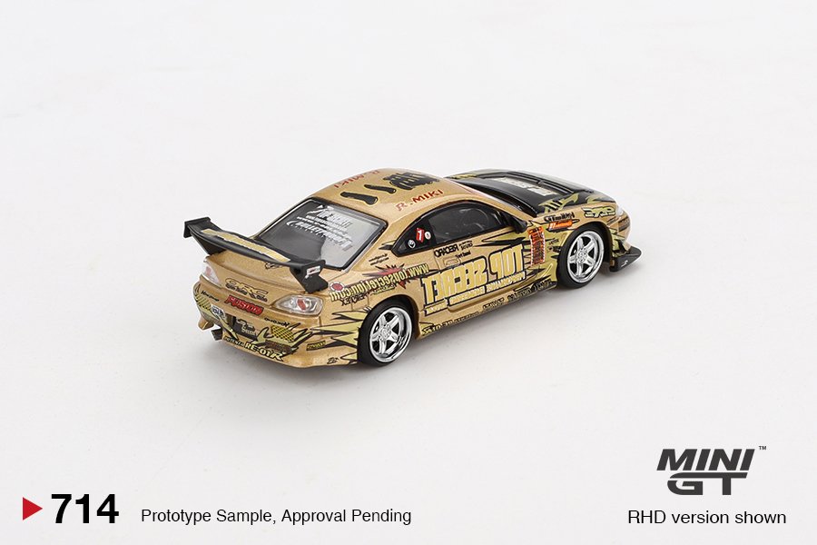 2025 Nissan Silvia (S15) Top Secret D1GP Gold: Image 4