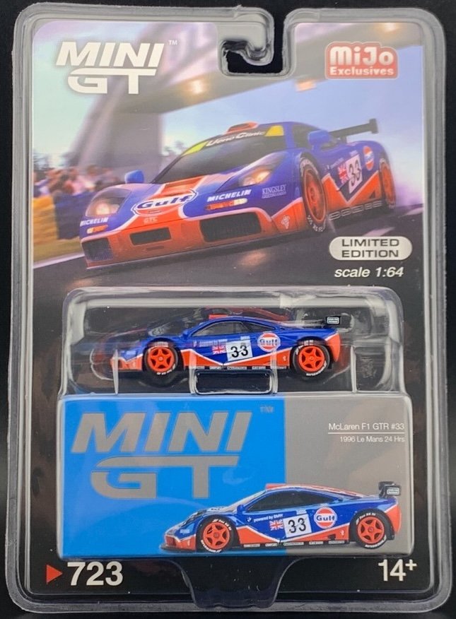 2024 McLaren F1 GTR #33 1996 Le Mans 24Hr Blue: Blister: Image 3