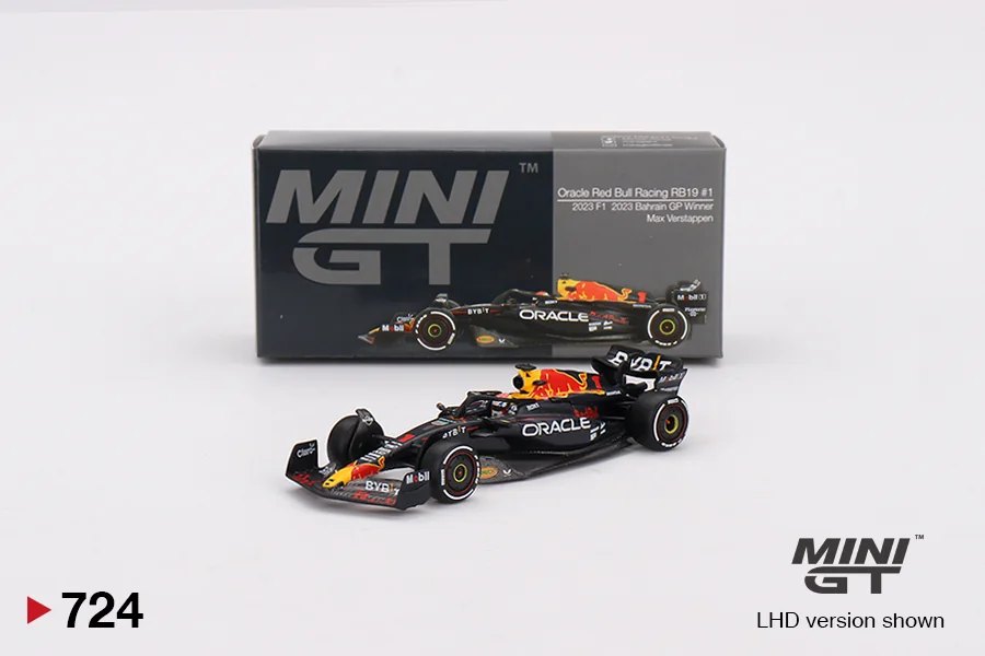 2024 Oracle Red Bull Racing RB19 #1 Max Verstappen 2023 F1 2023 Bahrain GP Winner Red: No Package: Image 4