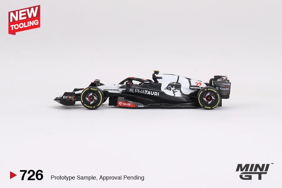 AlphaTauri AT04 #22 Yuki Tsunoda 2023 F1 Australian GP: No Package: Image 3