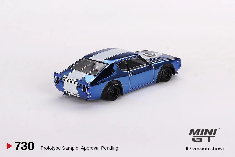 2024 Nissan Skyline Kenmeri Liberty Walk Chrome Blue Blue: No Package: Image 2
