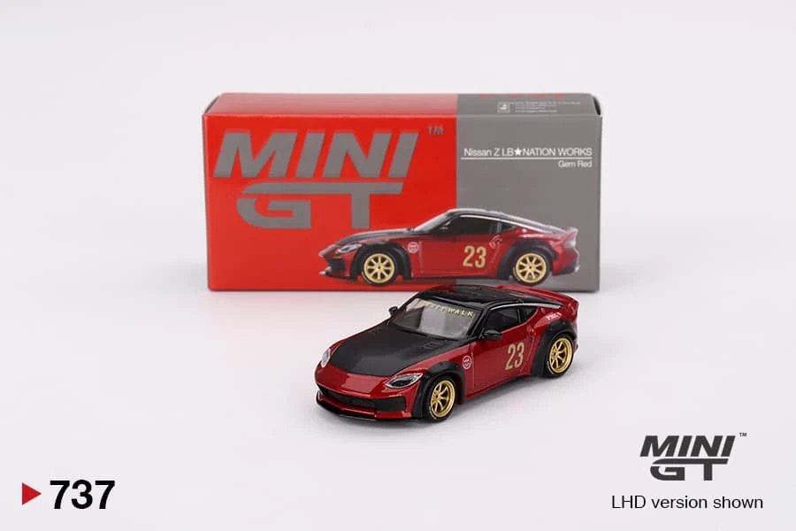Hot Wheels Nissan Z LB★NATION WORKS Red