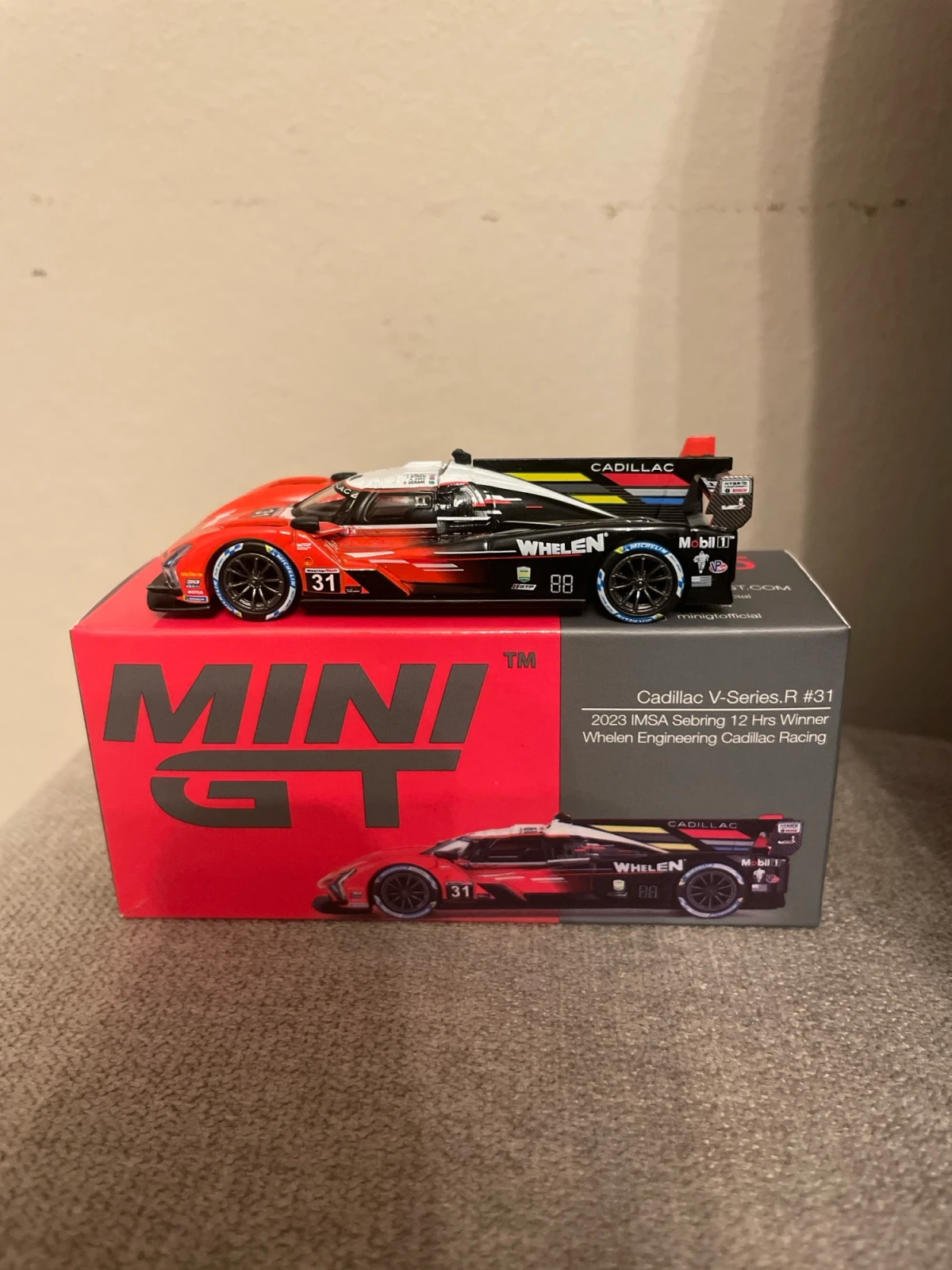 2024 Cadillac V-Series.R #31 Whelen Engineering Cadillac racing 2023 IMSA Sebring 12 Hrs Winner: No Package: Image 2