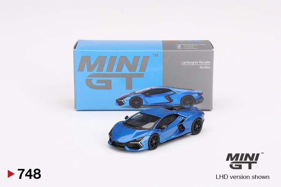 Hot Wheels Lamborghini Revuelto Blu Eleos