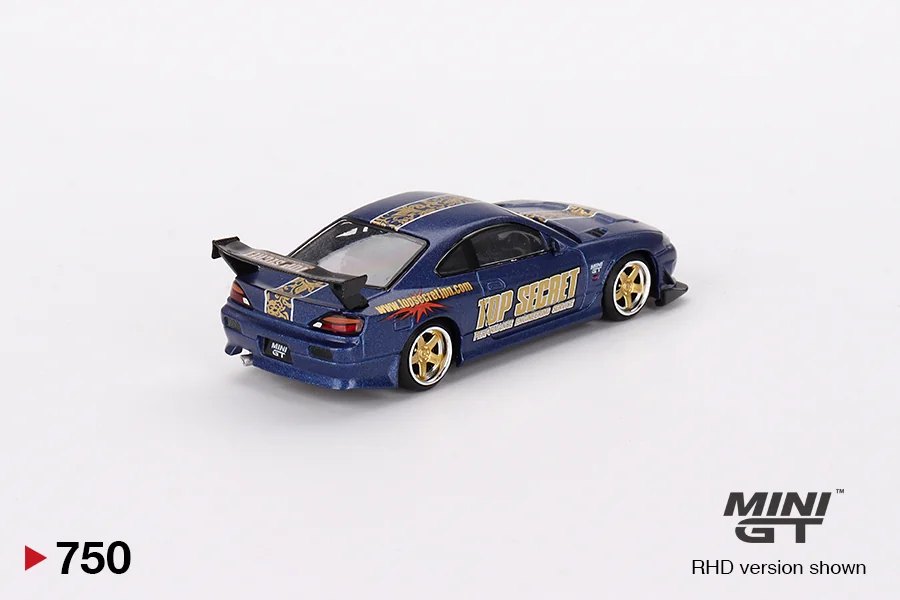 2024 Nissan Silvia (S15) Top Secret Matte Blue w/  Accent Blue: No Package: Image 2