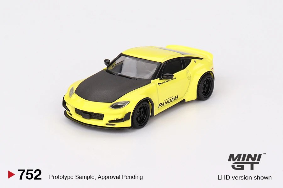 Hot Wheels Nissan Z Pandem Ikazuchi Yellow