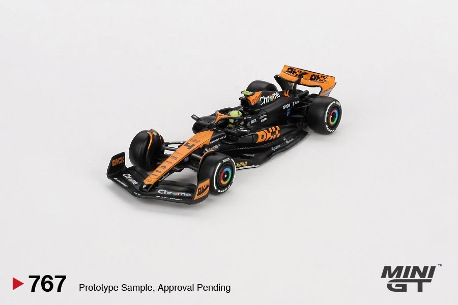 Hot Wheels McLaren MCL60 #4 Lando Norris 2023 F1 2023 Japanese GP 2nd Place