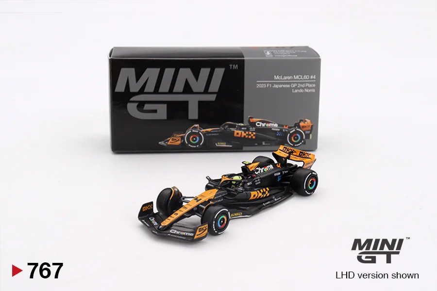 McLaren MCL60 #4 Lando Norris 2023 F1 2023 Japanese GP 2nd Place: No Package: Image 4