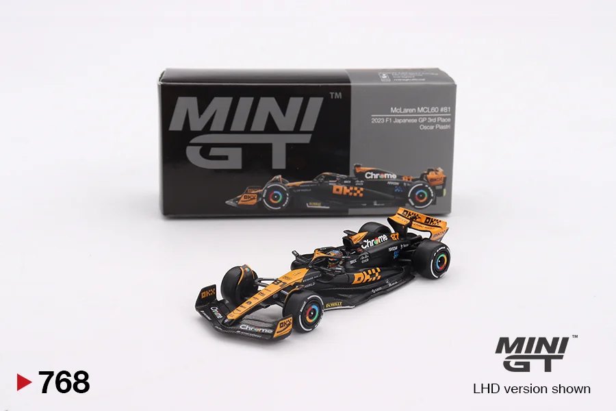 McLaren MCL60 #81 Oscar Piastri 2023 F1 2023 Japanese GP 3rd Place: No Package: Image 4