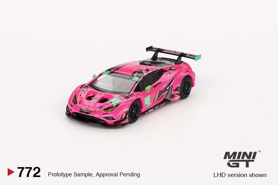 Hot Wheels Lamborghini Huracán GT3 EVO2 #83 Iron Dames IMSA 2023 Daytona 24 Hrs