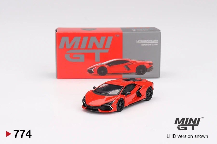 Hot Wheels Lamborghini Revuelto Arancio Dac Lucido