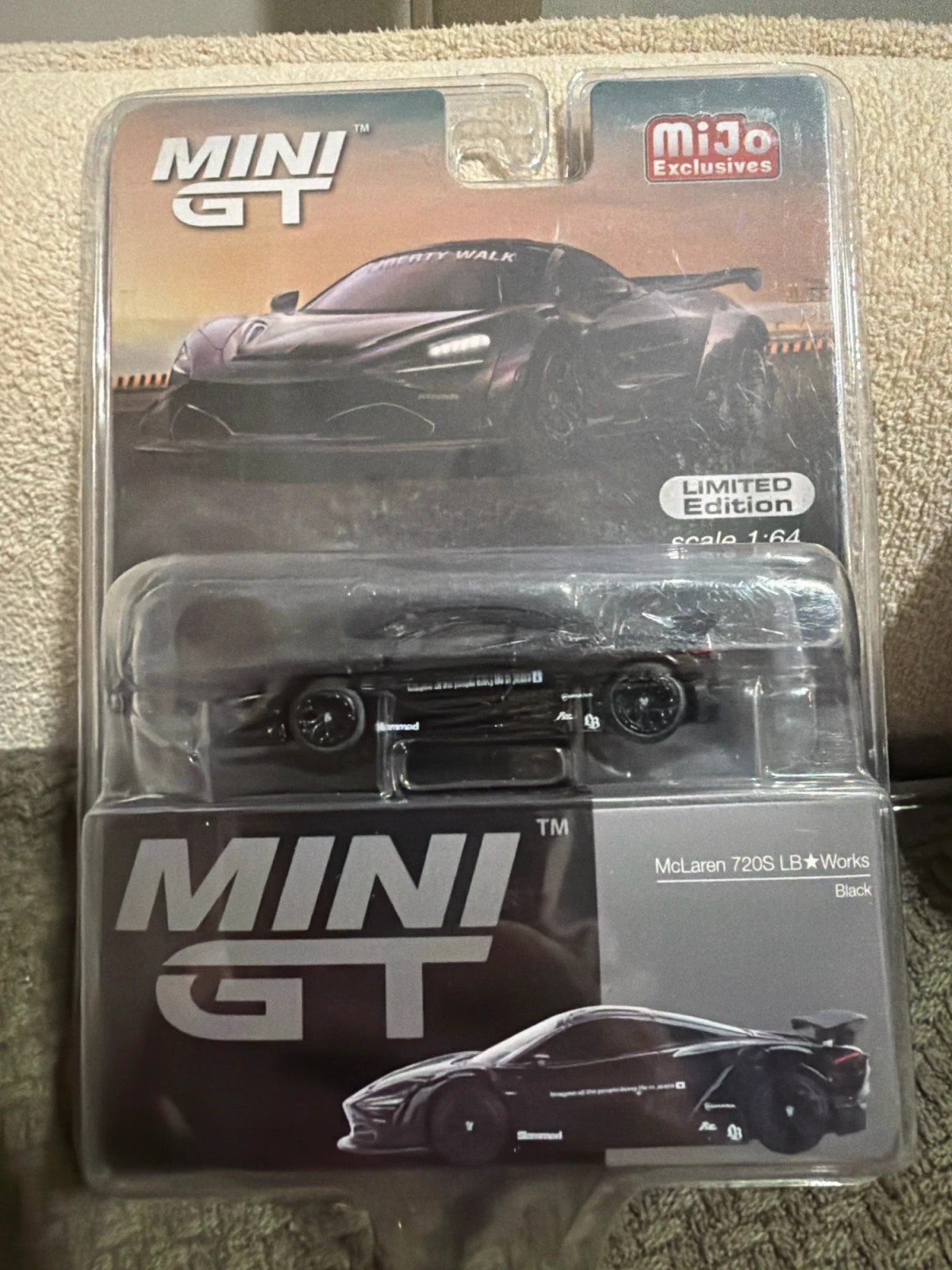2025 McLaren 720S LB Works Black Black: Blister: Image 2
