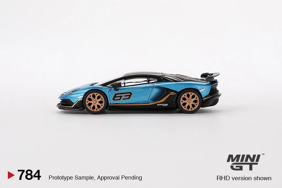 2024 Lamborghini Aventador SVJ 63 Blue: Image 5