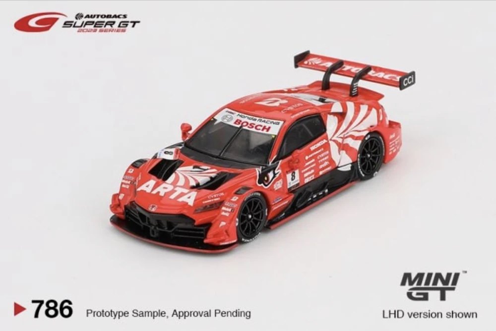 Hot Wheels Honda NSX-GT “Type S” GT500
#8 “ARTA MUGEN NSX-GT“ ARTA 
2023 SUPER GT Series