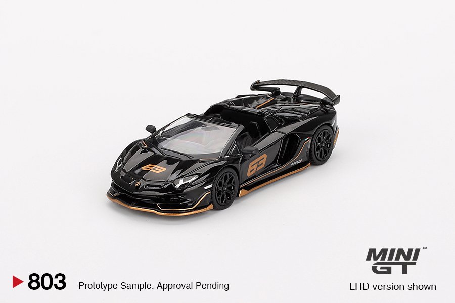 2024 Lamborghini Aventador SVJ 63 Roadster Black: Image 2