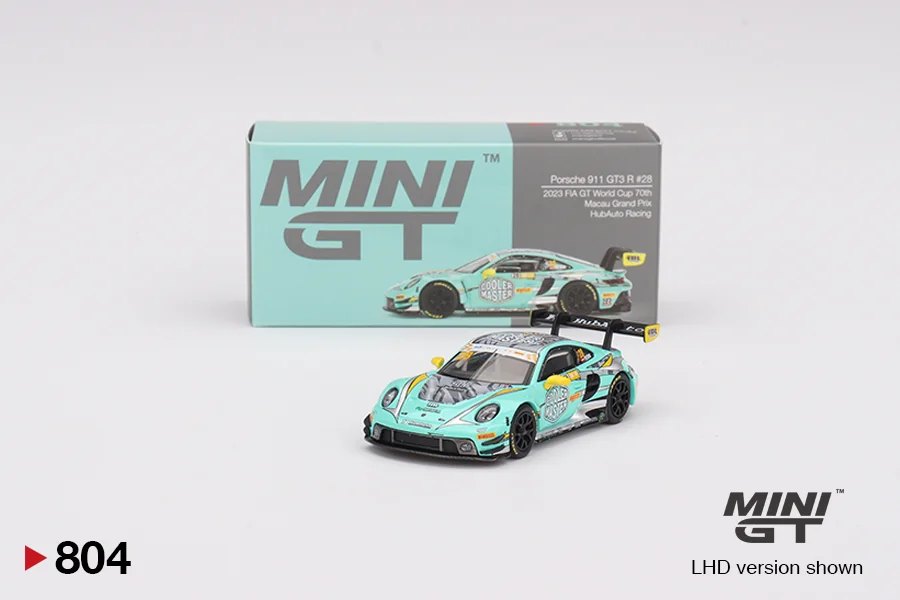 2024 Porsche 911 GT3 R #28 HubAuto Racing 2023 FIA GT World Cup 70th Macau Grand Prix: No Package: Image 4