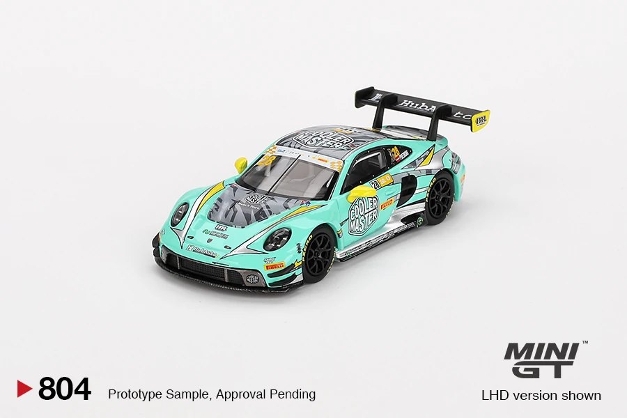 Hot Wheels Porsche 911 GT3 R #28 HubAuto Racing 2023 FIA GT World Cup 70th Macau Grand Prix