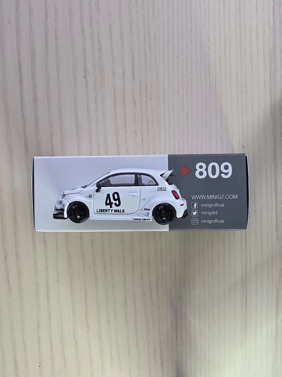 2024 LB-Works x Abas Works ABARTH 595 Gara White White: No Package: Image 4