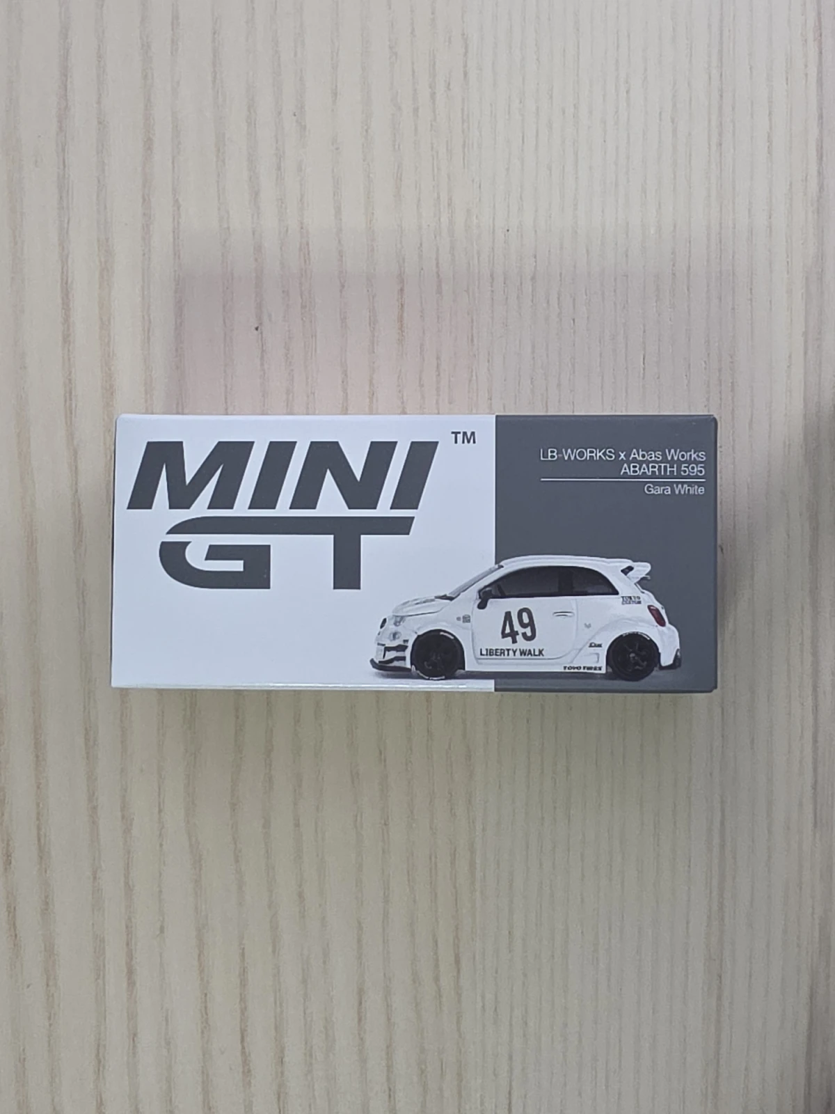 2024 LB-Works x Abas Works ABARTH 595 Gara White White: Box: Image 2