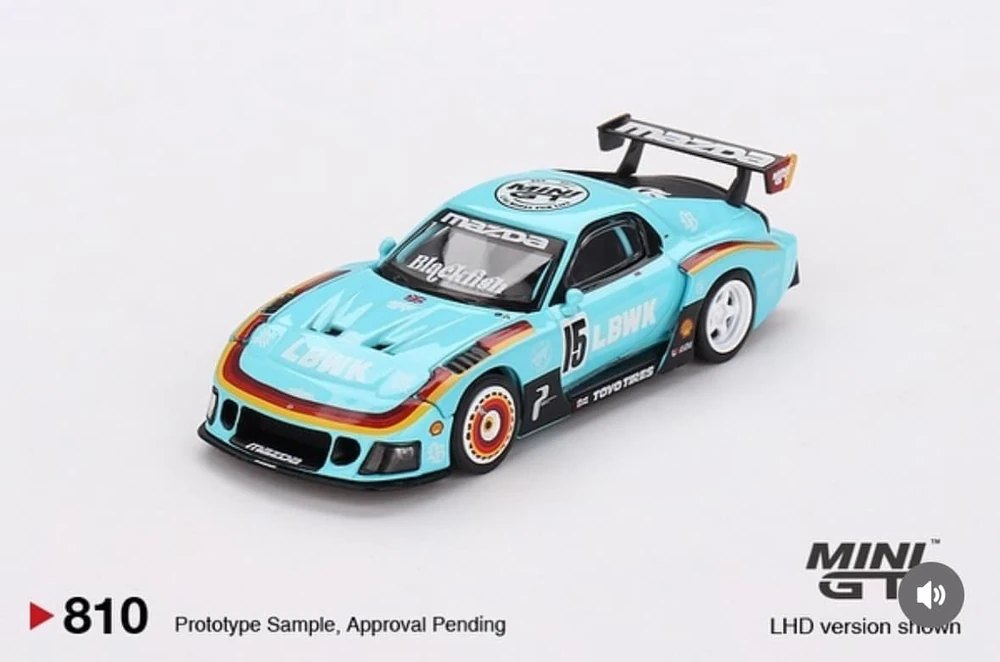 Hot Wheels Mazda RX-7 LB-Super Silhouette Liberty Walk