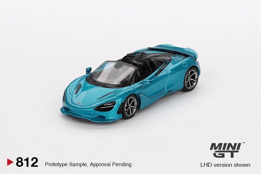 Hot Wheels McLaren 750S Spider Belize Blue