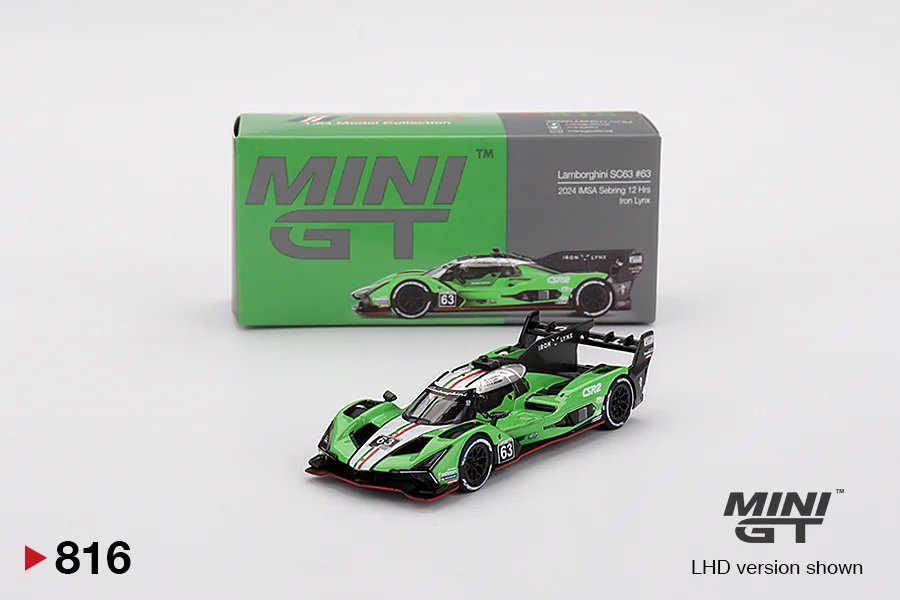 Lamborghini SC63 #63 Iron Lynx 2024 IMSA Sebring 12 Hrs: No Package: Image 4