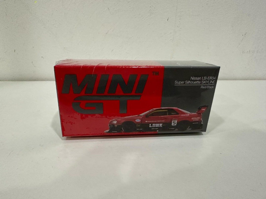 2024 Nissan LB-ER34 Super Silhouette Skyline Red/Black Red: Box: Image 4