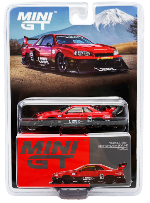 Hot Wheels Nissan Skyline GT-R (R34) Super Silhouette 2024