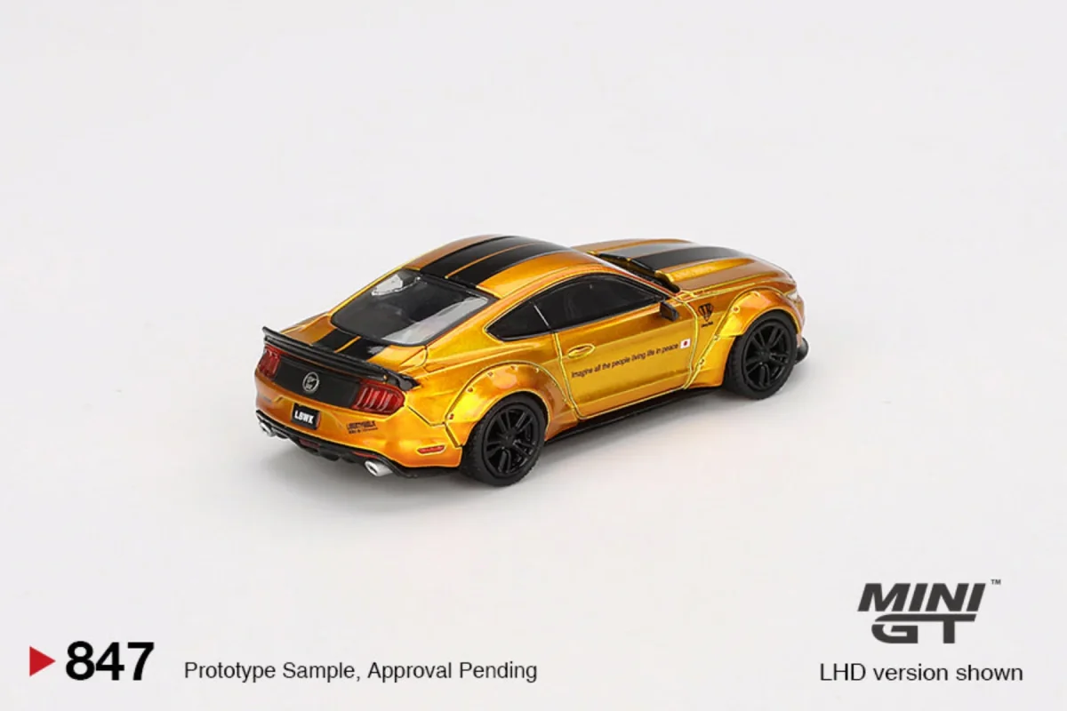 2025 LB-Works Ford Mustang LB Gold: Image 4