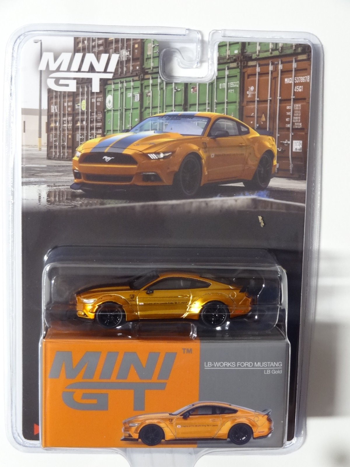 2025 LB-Works Ford Mustang LB Gold: Blister: Image 2