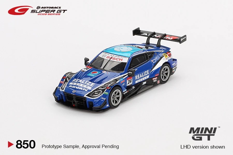Hot Wheels Nissan Z GT500  #24 "Realize" 2023 Super GT Series