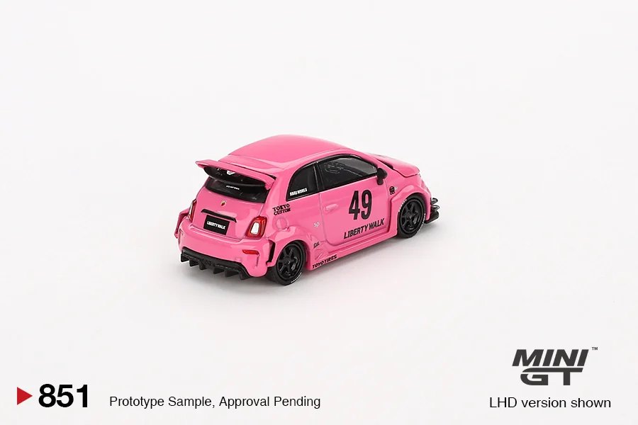 2024 Abarth 595 LB-Works x Abas Works Pink: No Package: Image 2